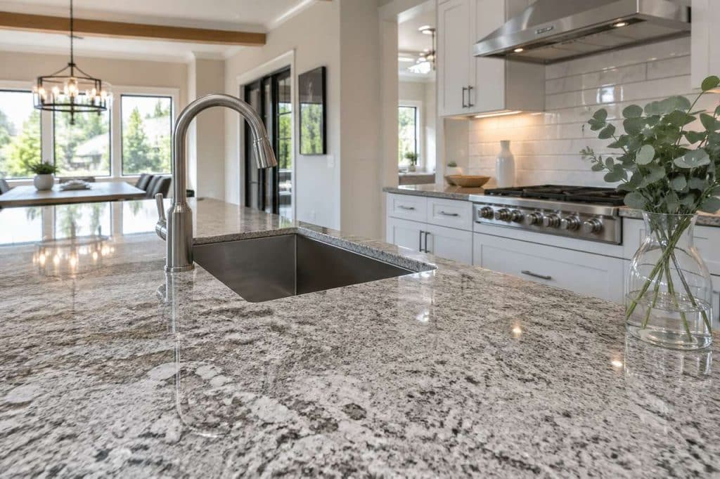10 idées de plans de travail en granit pour vous inspirer