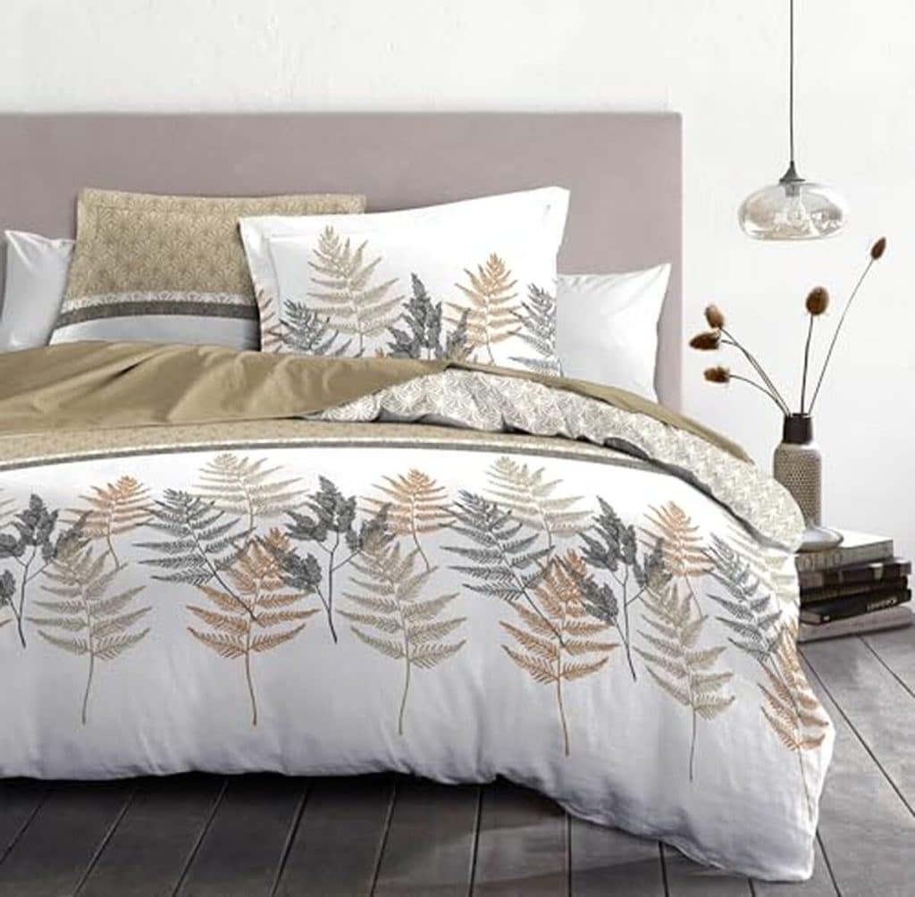 Avis sur la parure de couette La Marquise 240x260 cm en percale de coton