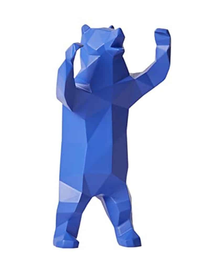 Avis sur la statue ours NENBOLEC bleu 31cm