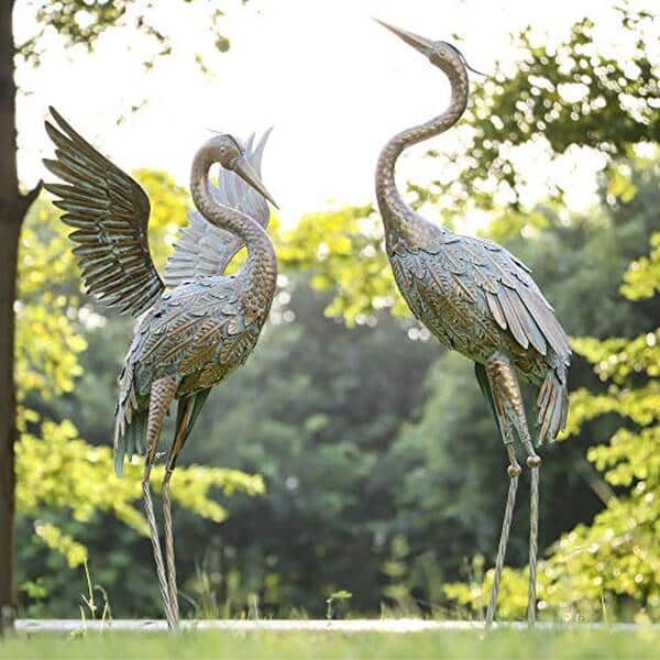 Découvrez notre avis détaillé sur la statue héron en métal Teresa's Collections : qualité, design et conseils pour sublimer votre jardin ou terrasse avec cette décoration élégante.