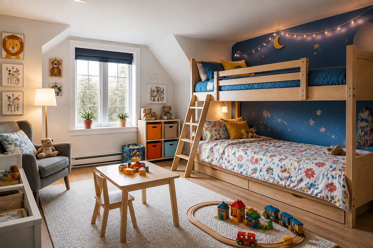 Chambre partagée : astuces pour un aménagement réussi