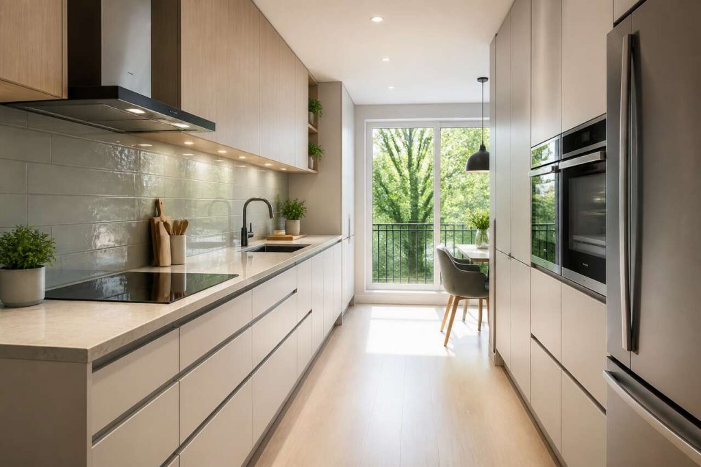 Aménager efficacement une cuisine en longueur : 10 conseils pratiques