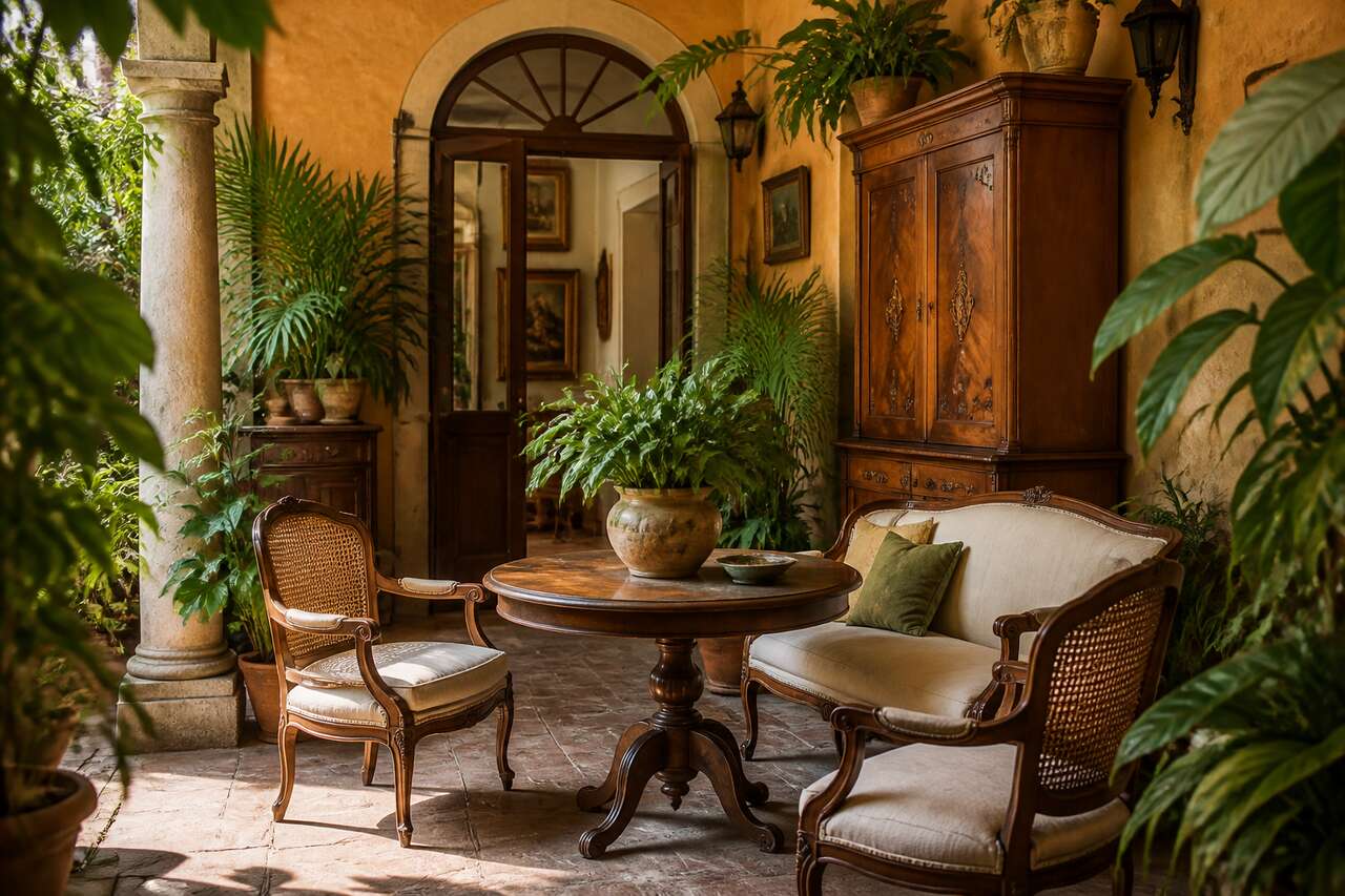Des meubles au charme vintage italien
