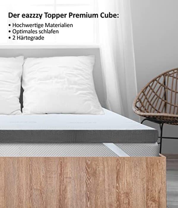 Découvrez notre test détaillé du surmatelas ergonomique Genius eazzzy 2 en 1. Confort incomparable, qualité premium et prix avantageux. Avis client et caractéristiques.