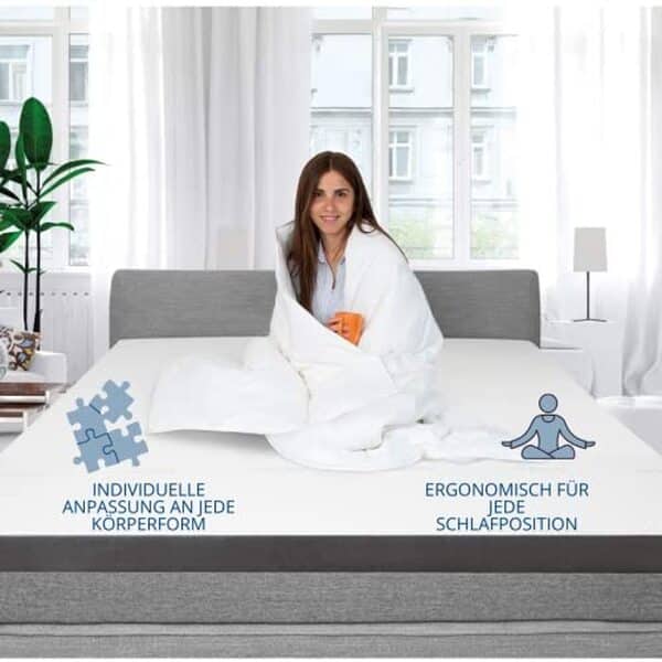 Découvrez notre test complet du surmatelas Deluxe Genius Eazzzy 180x200 cm. Confort orthopédique, qualité et performance : tout ce que vous devez savoir avant d'acheter. 