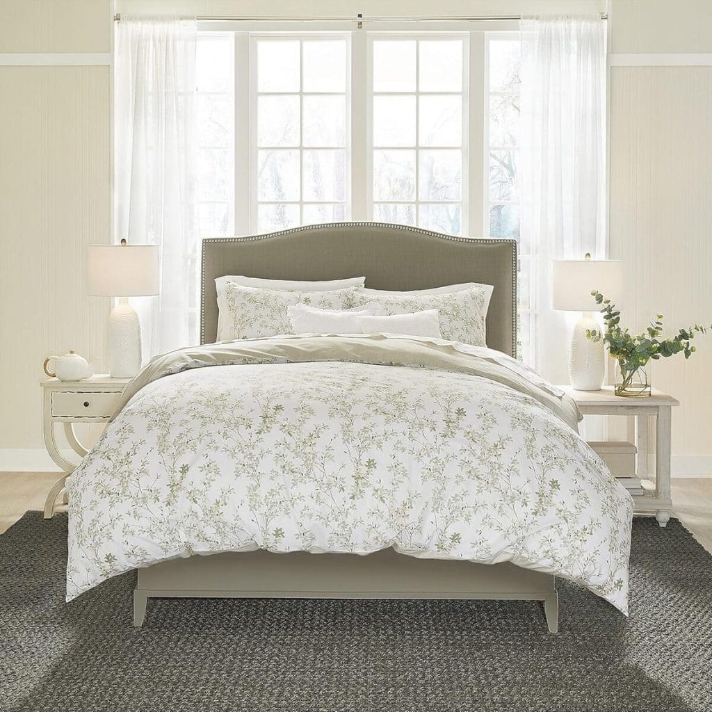 Avis sur la parure de lit réversible Laura Ashley Home Vert Lindy