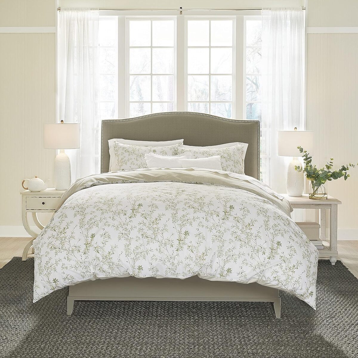 Avis sur la parure de lit réversible Laura Ashley Home Vert Lindy