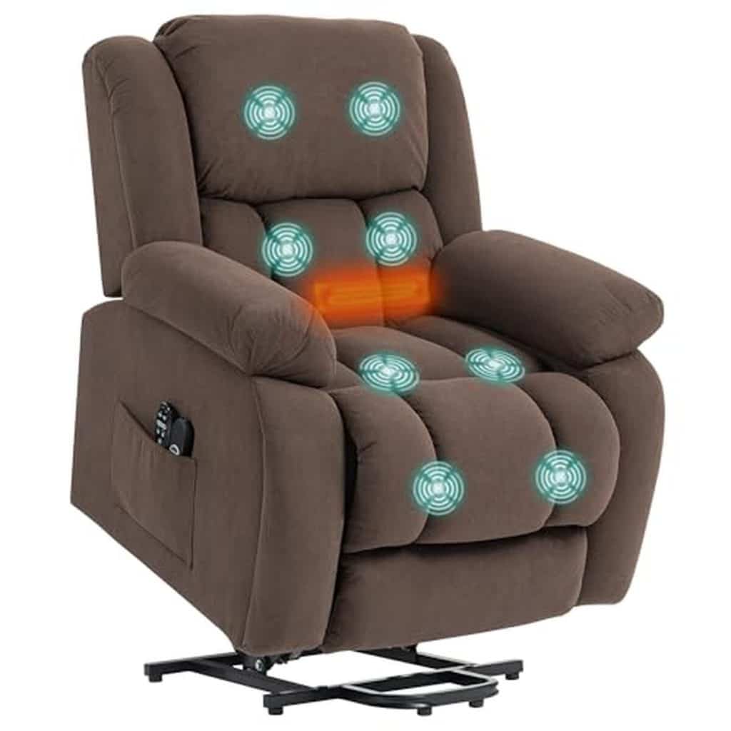 Test du fauteuil releveur électrique HOMCOM avec massage et chauffage