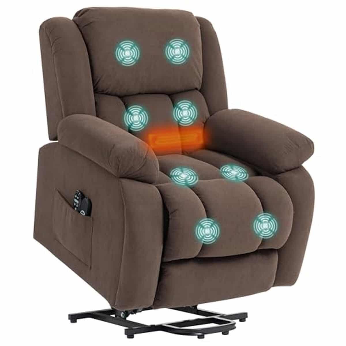 Test du fauteuil releveur électrique HOMCOM avec massage et chauffage