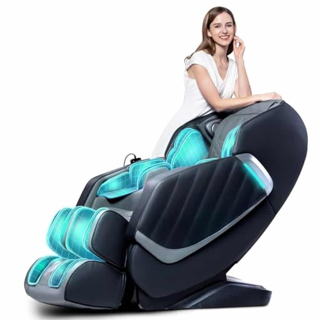 Test : fauteuil de massage zéro gravité intelligent healthRelife noir