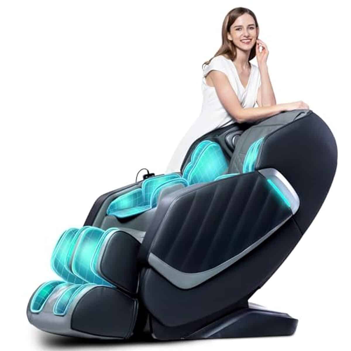 Test : fauteuil de massage zéro gravité intelligent healthRelife noir