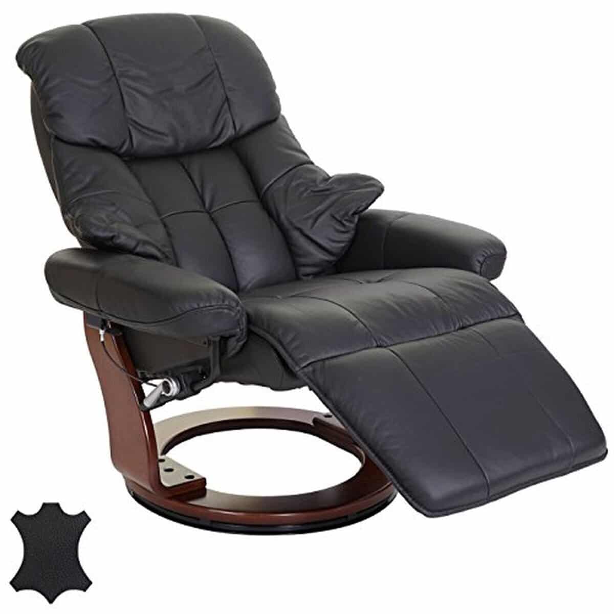Test : fauteuil de relaxation Robas Lund 64021SK5 en cuir noir