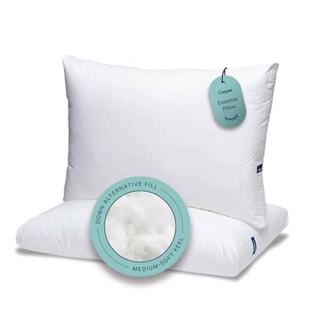 Test oreiller Casper Sleep Essential : confort et soutien optimal pour bien dormir