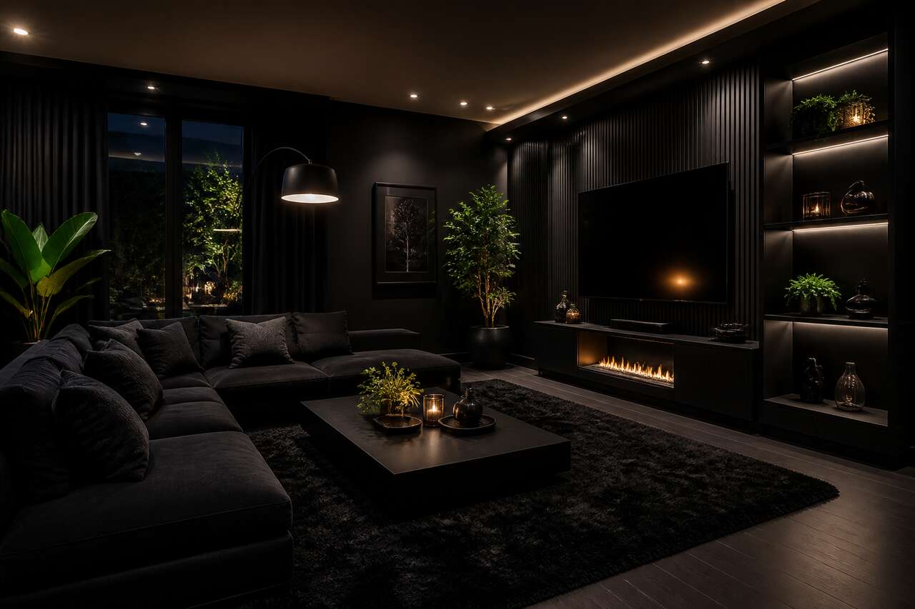 Décoration de maison en noir : idées et inspirations