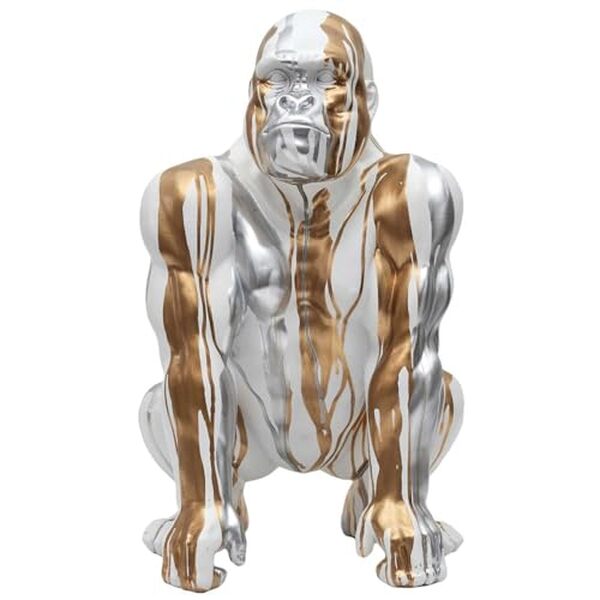 Découvrez notre avis détaillé sur la statue gorille HD0214 de Home Deco Factory : design élégant en résine avec finitions dorées pour votre décoration intérieure. 