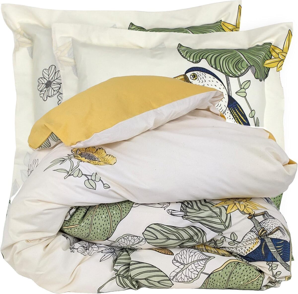 Test : parure de lit Linnea 260x240 cm Toco Vert