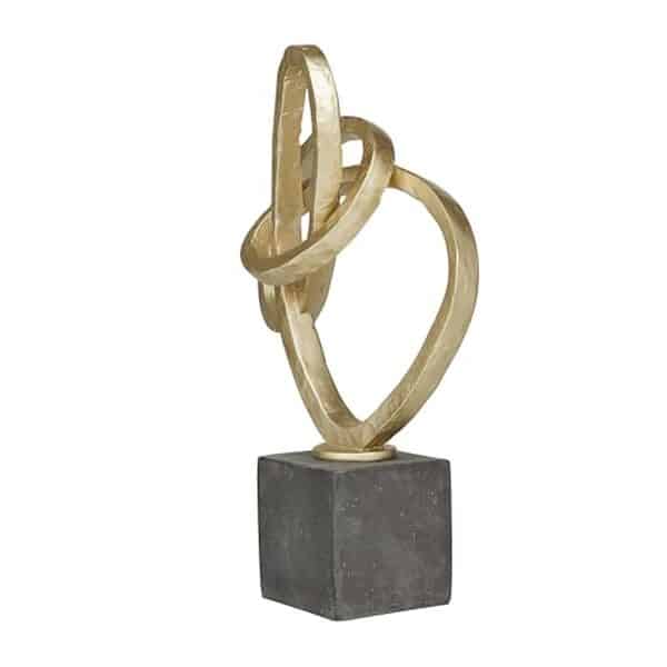 Découvrez notre avis complet sur la sculpture abstraite Deco 79 en polystone doré : design, qualité, prix et où l'acheter. Critique détaillée et honnête.