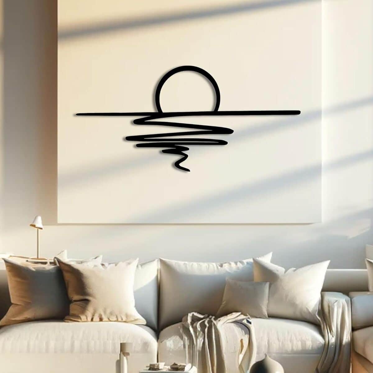 Avis Harmonie Design décoration murale métal coucher de soleil