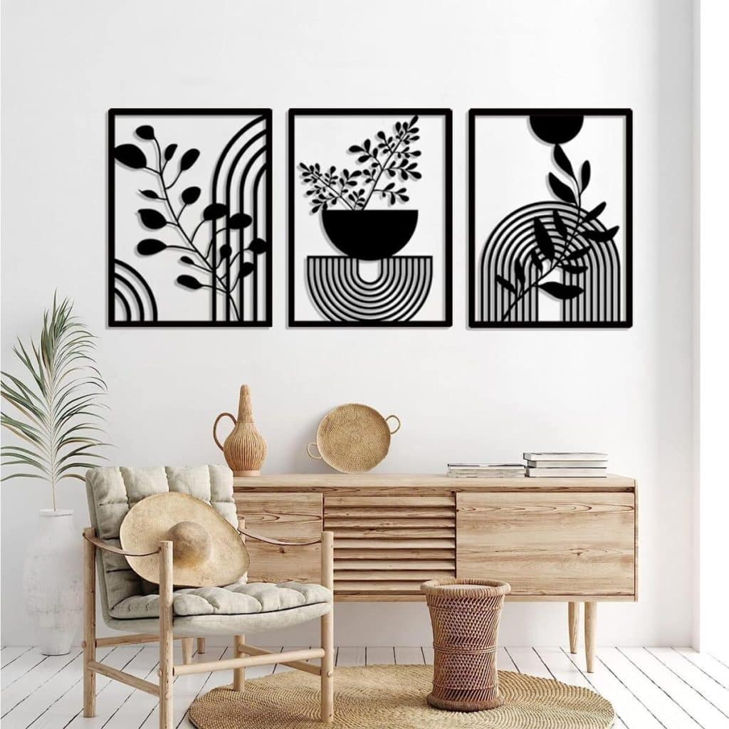 Avis : panneaux bohème métal pour une décoration minimaliste