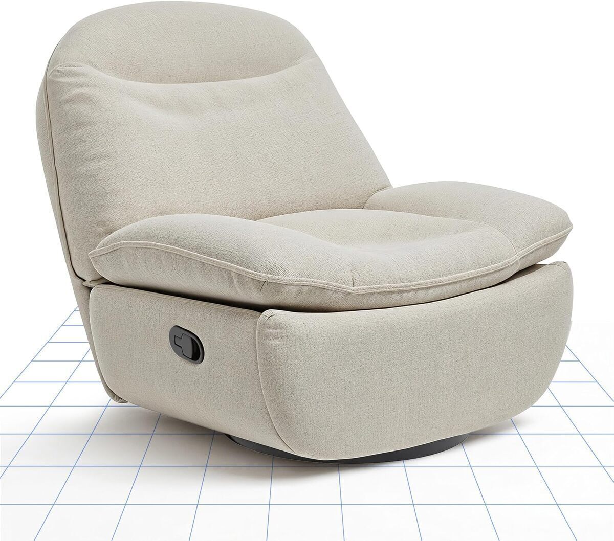 Test du fauteuil de relaxation FLEXISPOT XC6 pivotant 360°