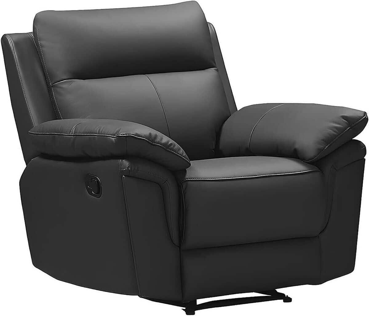 Test du fauteuil relax en cuir de buffle Pakita ivoire