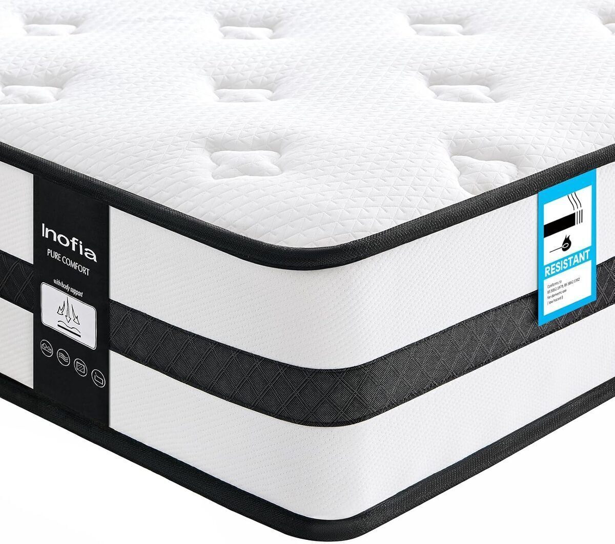 Test : matelas hybride Inofia à mémoire de forme