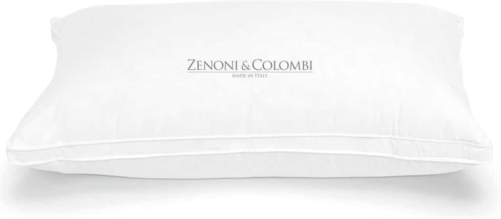 Test : oreiller rectangulaire Badia Zenoni & Colombi en plumes d'oie